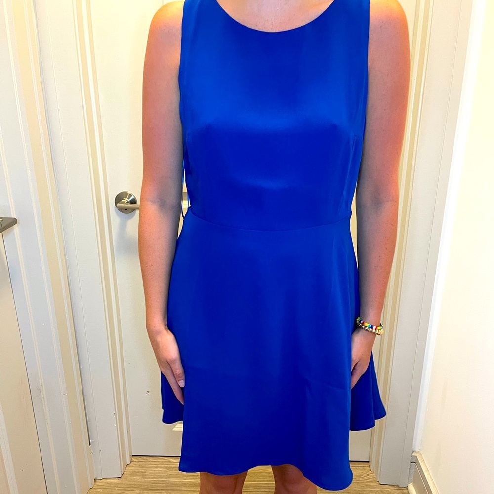 Rachel Zoe classic blue mini dress!